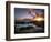 Sunset from Napili Point, Maui, Hawaii, USA-Charles Gurche-Framed Photographic Print