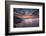 Sunset from Tamarach Beach in Carlsbad, Ca-Andrew Shoemaker-Framed Photographic Print