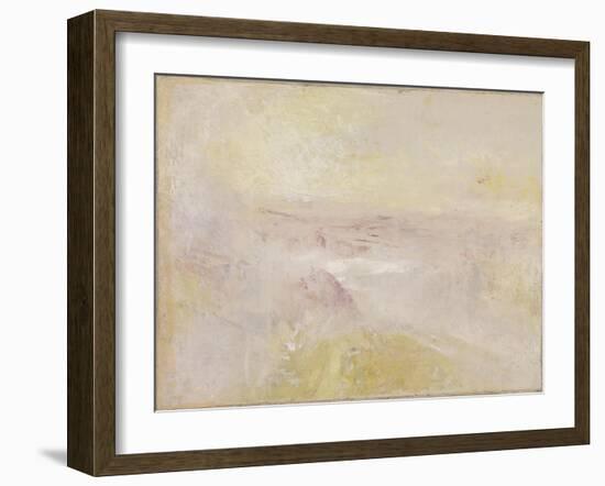 Sunset from the Top of the Rigi-Joseph Mallord William Turner-Framed Giclee Print