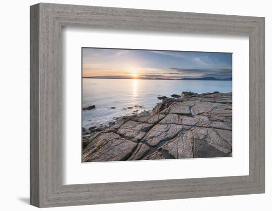 Sunset from, Washington State Park Anacortes, Washington State-Alan Majchrowicz-Framed Photographic Print