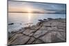 Sunset from, Washington State Park Anacortes, Washington State-Alan Majchrowicz-Mounted Photographic Print