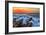 Sunset Glow & Ocean Waves Montaña de Oro State Park California Coast-Vincent James-Framed Photographic Print