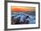 Sunset Glow & Ocean Waves Montaña de Oro State Park California Coast-Vincent James-Framed Photographic Print