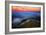 Sunset Gold Above The Fog In Heaven Mount Tamalpais Marin California-Vincent James-Framed Photographic Print