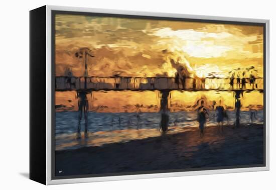 Sunset Gold - In the Style of Oil Painting-Philippe Hugonnard-Framed Premier Image Canvas