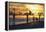 Sunset Gold - In the Style of Oil Painting-Philippe Hugonnard-Framed Premier Image Canvas