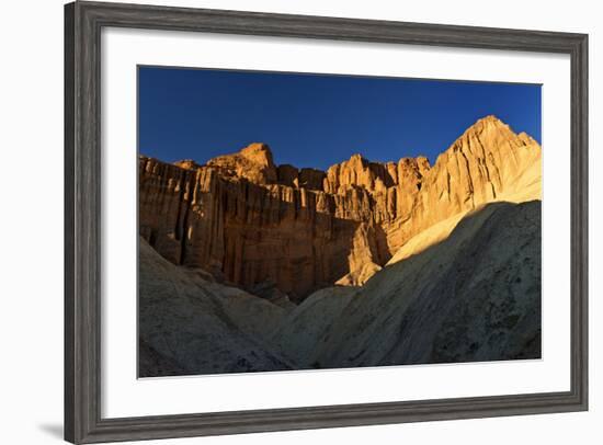 Sunset - Golden Canyon - Furnace Creek - Death Valley National Park - California - USA - North Amer-Philippe Hugonnard-Framed Photographic Print