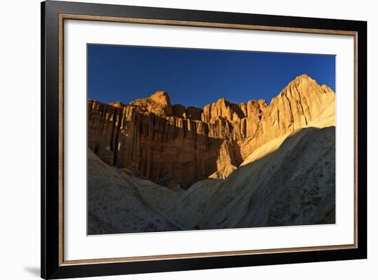 Sunset - Golden Canyon - Furnace Creek - Death Valley National Park - California - USA - North Amer-Philippe Hugonnard-Framed Photographic Print