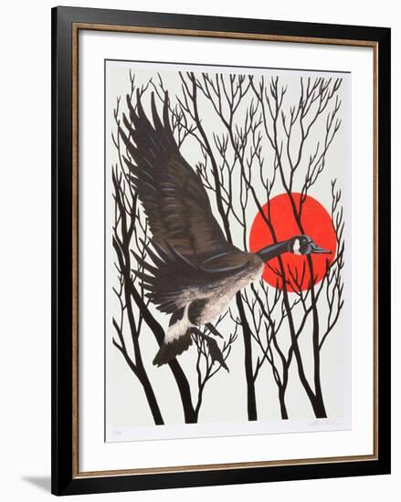 Sunset Goose-Allen Friedman-Framed Limited Edition