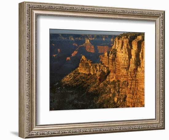 Sunset, Grand Canyon National Park, Arizona, USA-Charles Gurche-Framed Photographic Print