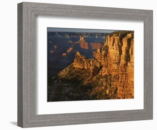 Sunset, Grand Canyon National Park, Arizona, USA-Charles Gurche-Framed Photographic Print