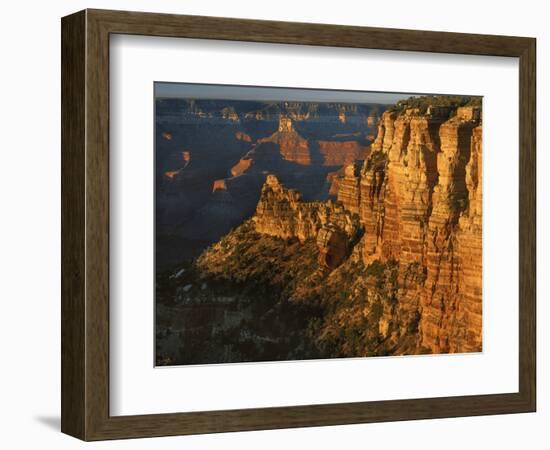 Sunset, Grand Canyon National Park, Arizona, USA-Charles Gurche-Framed Photographic Print