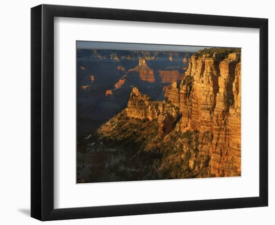Sunset, Grand Canyon National Park, Arizona, USA-Charles Gurche-Framed Photographic Print
