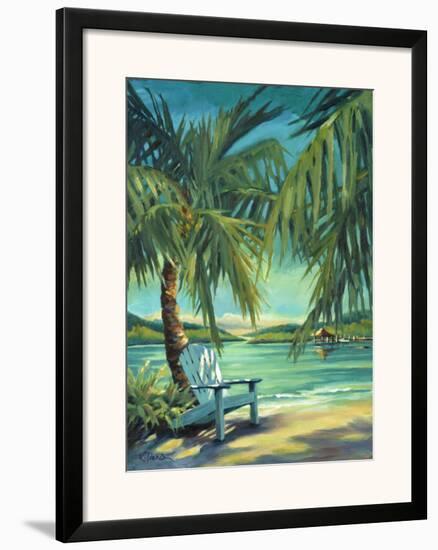 Sunset Harbor-Kathleen Denis-Framed Art Print