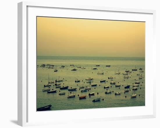 Sunset Harbour II-Lillian Bell-Framed Photographic Print