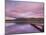 Sunset, Hawes End Landing Stage Jetty, Derwent Water, Lake District, Cumbria, England, UK-Neale Clarke-Mounted Photographic Print