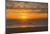 Sunset, Heceta Beach, Oregon Coast, Pacific Ocean, Oregon, USA.-Michel Hersen-Mounted Photographic Print