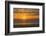 Sunset, Heceta Beach, Oregon Coast, Pacific Ocean, Oregon, USA.-Michel Hersen-Framed Photographic Print