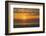 Sunset, Heceta Beach, Oregon Coast, Pacific Ocean, Oregon, USA.-Michel Hersen-Framed Photographic Print