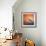 Sunset Heron-Jai Johnson-Framed Giclee Print displayed on a wall