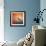 Sunset Heron-Jai Johnson-Framed Giclee Print displayed on a wall