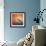 Sunset Heron-Jai Johnson-Framed Giclee Print displayed on a wall