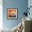 Sunset Heron-Jai Johnson-Framed Giclee Print displayed on a wall