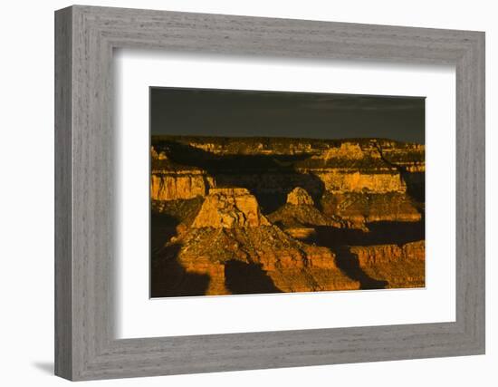 Sunset, Hopi Point, South Rim, Grand Canyon NP, Arizona, USA-Michel Hersen-Framed Photographic Print