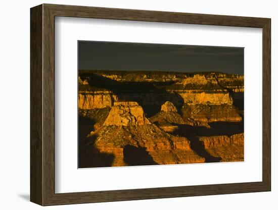 Sunset, Hopi Point, South Rim, Grand Canyon NP, Arizona, USA-Michel Hersen-Framed Photographic Print