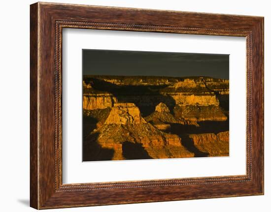 Sunset, Hopi Point, South Rim, Grand Canyon NP, Arizona, USA-Michel Hersen-Framed Photographic Print