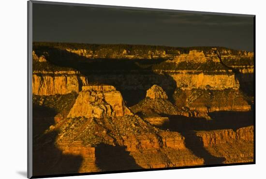 Sunset, Hopi Point, South Rim, Grand Canyon NP, Arizona, USA-Michel Hersen-Mounted Photographic Print