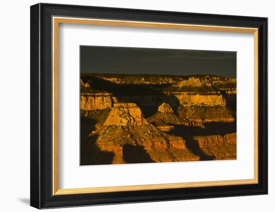 Sunset, Hopi Point, South Rim, Grand Canyon NP, Arizona, USA-Michel Hersen-Framed Photographic Print