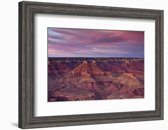 Sunset, Hopi Point, South Rim, Grand Canyon NP, Arizona, USA-Michel Hersen-Framed Photographic Print