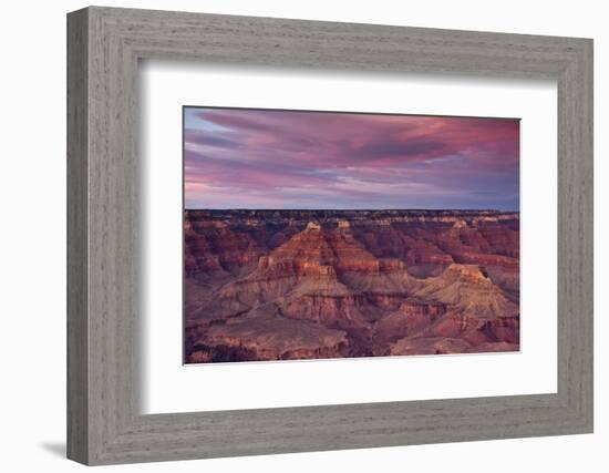 Sunset, Hopi Point, South Rim, Grand Canyon NP, Arizona, USA-Michel Hersen-Framed Photographic Print