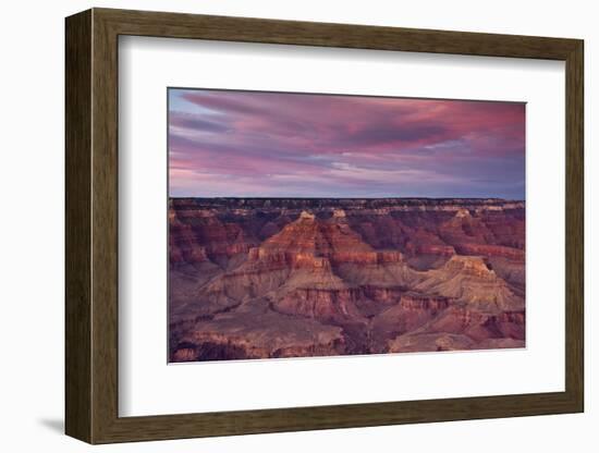 Sunset, Hopi Point, South Rim, Grand Canyon NP, Arizona, USA-Michel Hersen-Framed Photographic Print