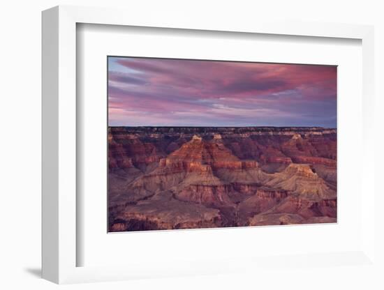 Sunset, Hopi Point, South Rim, Grand Canyon NP, Arizona, USA-Michel Hersen-Framed Photographic Print