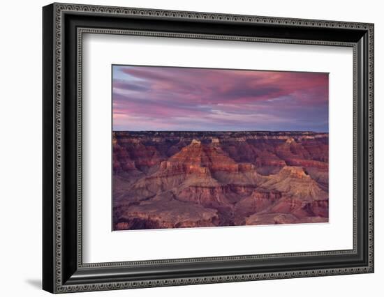 Sunset, Hopi Point, South Rim, Grand Canyon NP, Arizona, USA-Michel Hersen-Framed Photographic Print