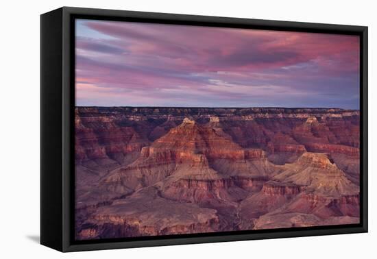 Sunset, Hopi Point, South Rim, Grand Canyon NP, Arizona, USA-Michel Hersen-Framed Premier Image Canvas