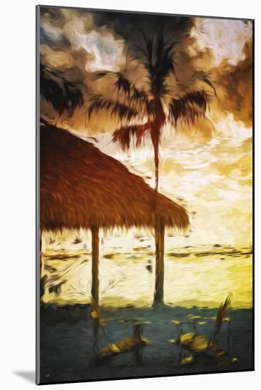 Sunset Hot Sun - In the Style of Oil Painting-Philippe Hugonnard-Mounted Giclee Print