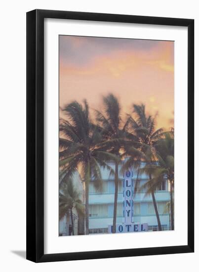 Sunset Hotel-Jane Sweeney-Framed Giclee Print