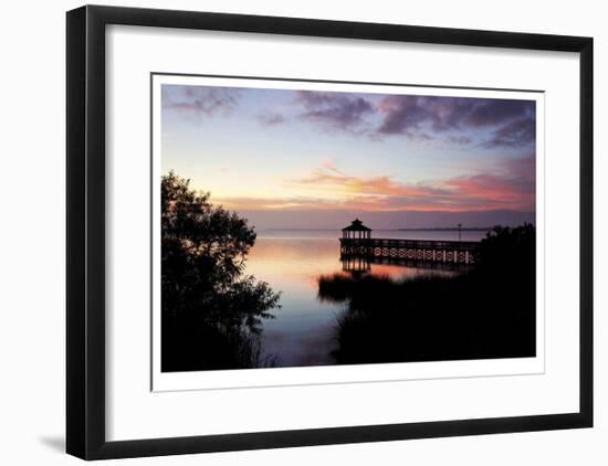 Sunset III-Matthew Lusk-Framed Giclee Print