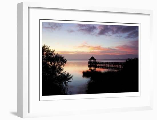 Sunset III-Matthew Lusk-Framed Giclee Print