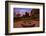 Sunset Image of the Garden of the Gods.-diro-Framed Photographic Print