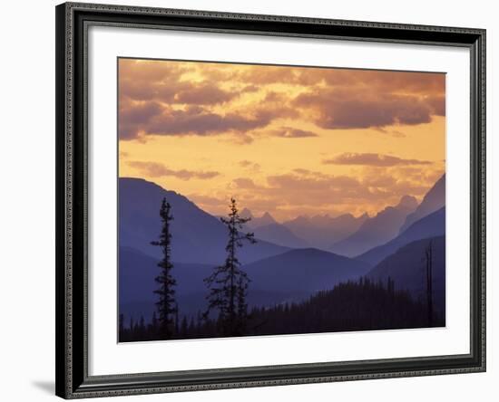 Sunset in Banff National Park, Alberta, Canada-Janis Miglavs-Framed Photographic Print