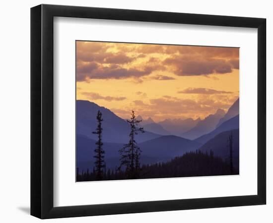 Sunset in Banff National Park, Alberta, Canada-Janis Miglavs-Framed Photographic Print
