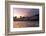 Sunset in Copacabana Beach-dabldy-Framed Photographic Print