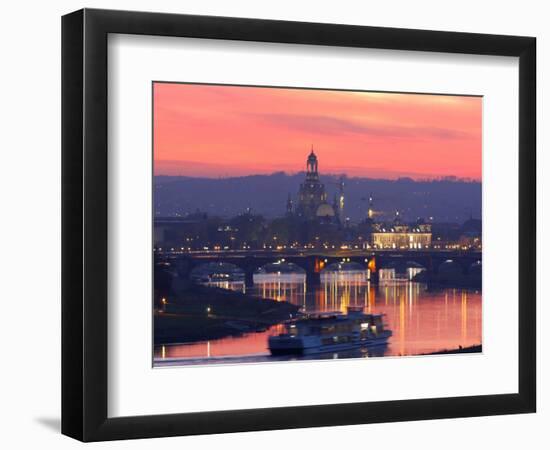 Sunset in Dresden-null-Framed Photographic Print