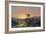 Sunset in Equador-Frederic Edwin Church-Framed Giclee Print