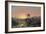 Sunset in Equador-Frederic Edwin Church-Framed Giclee Print