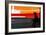 Sunset in Hamptons-NaxArt-Framed Art Print